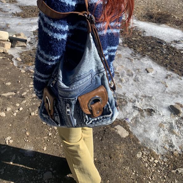 Women's Denim Bags Large Capacity Casual Bag Feminine Shopping Bag