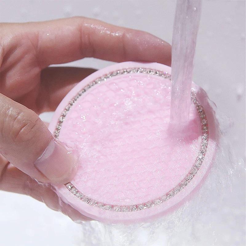 Bling Strass Auto Untersetzer Getränkehalter Rutschfeste Einlage Untersetzer Matten mit Fluoreszierendem Licht für Frauen Mädchen Auto Innendekor