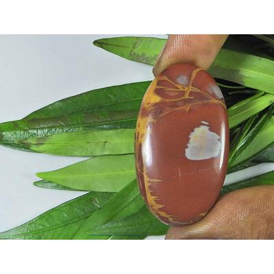 22X39X05MM Natürlicher Noreena Jaspis Oval Cabochon Lose Edelstein 46Cts SK-3821