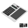 Office Desk Calcultor Solar Powered Multifunctional Pocket Desktop Calculator with Writing Tablet