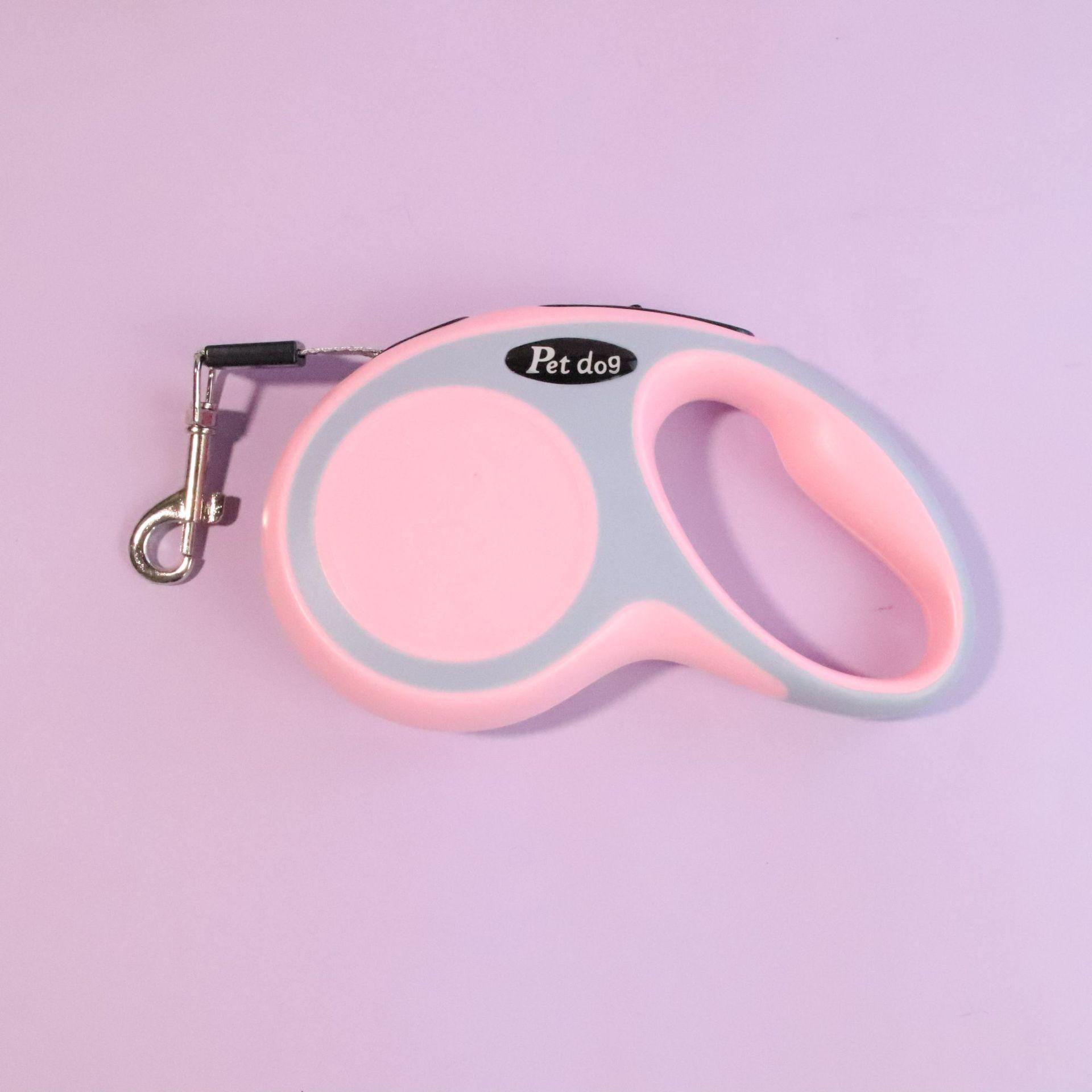 

Уличный регулируемый выдвижной поводок для маленьких и средних собак 5m