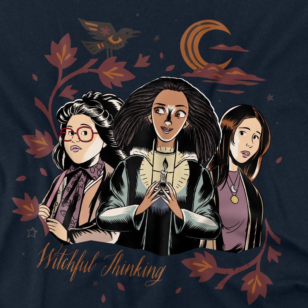 Hocus Pocus 2 Unisex Adult Witchful Thinking Becca Izzy Cassie T-Shirt