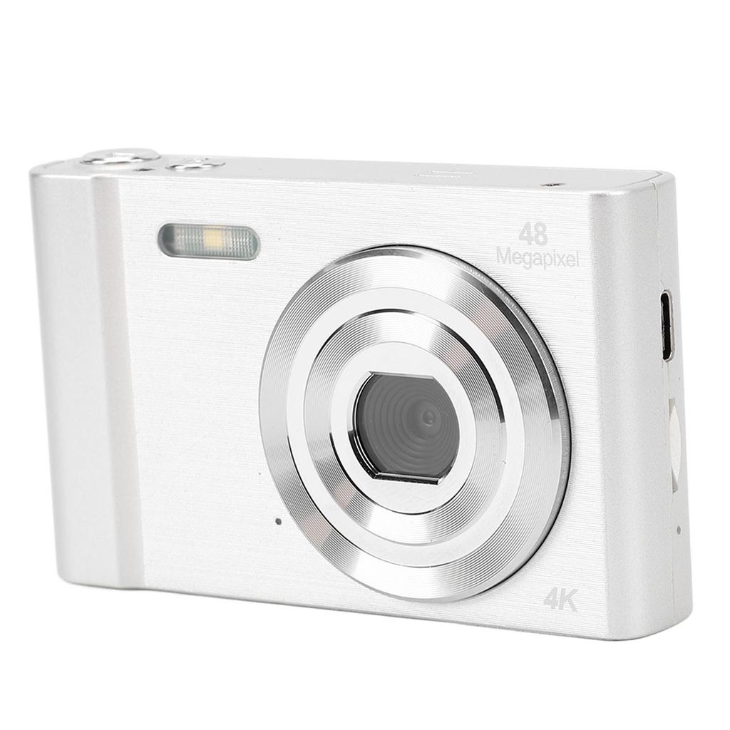 4K Digital Camera for Teens Kids 48MP 1080P HD 2.4 Inch   Screen 16X Digital Zoom   Compact Camera for Photography Travel  