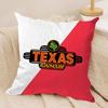 Classic TTexas RRoadhouse Cushion Cover Pillowcase Ultra Soft Skin Friendly Fabric Cloud Like Comfort  Concealed Zipper