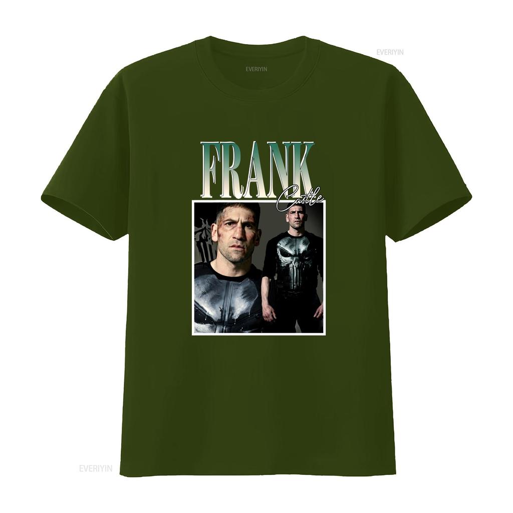 Frank Castle Classic T Shirt Long Or S Unisexs Fashion Top Vintage Comfortable Homme Slightly Designer Clothes Stylish