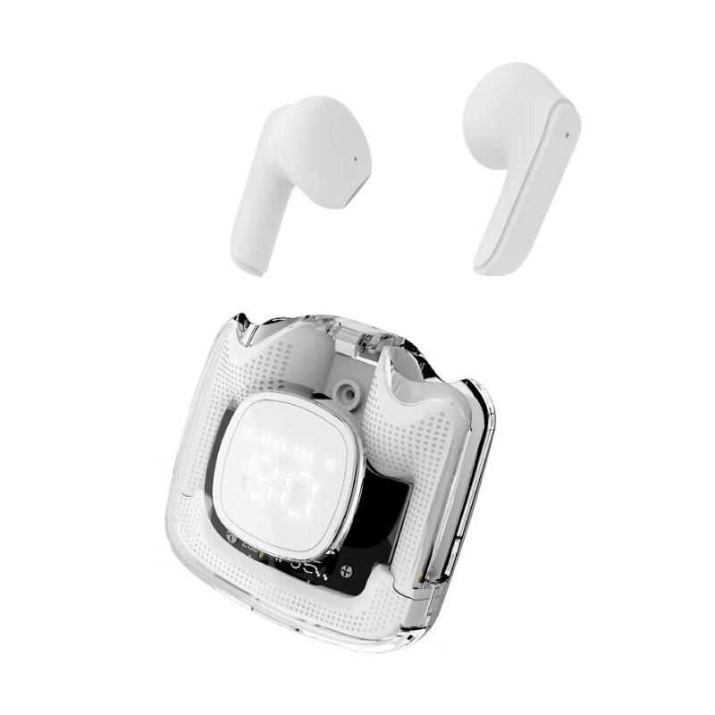 Sailance Transparent Wireless Bluetooth Earbuds with ANC