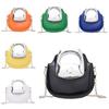 Pvc Mini Chain Shoulder Bag With Clasp Closure For Daily Casual Use
