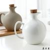 Household Ceramic Seasoning Jar Olive Oil Pot Vinegar Bottle Kitchen Utensils Porcelain Food Storage Container Soy Sauce Bottle