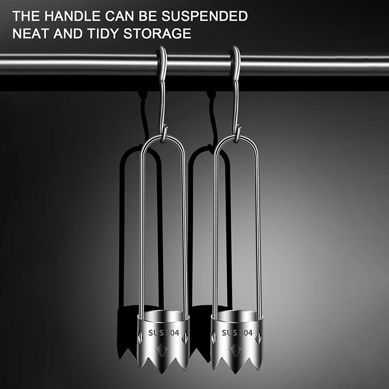 Stainless Steel Fruit Core Remover Apple Pear Bell Peppers Pitter Extractor Tool Versatile Vegetable Core Puller Kitchen Gadgets