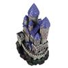 Aquarium Castle Decoration Simulated Resin Hideout Cave Fish Tank House Ornament for Freshwater Saltwater