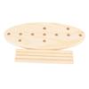Ribbon Bow Maker DIY Effortless Use Ribbon Wreath Wooden Bow Maker Craft Tool for Festival Gifting Party