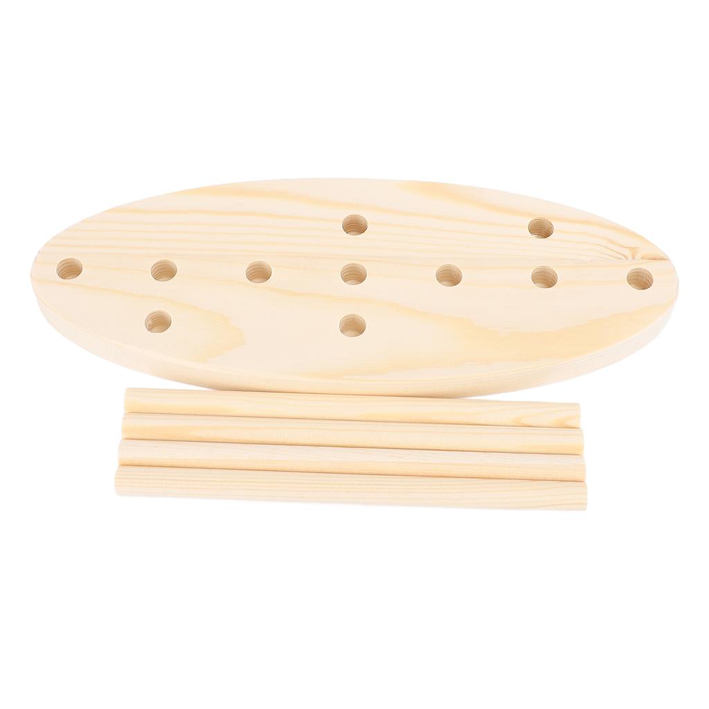 Ribbon Bow Maker DIY Effortless Use Ribbon Wreath Wooden Bow Maker Craft Tool for Festival Gifting Party