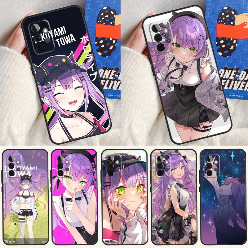 Tokoyami Towa Hololive For Samsung Galaxy A05 A06 A16 A54 A34 A14 A55 A35 A15 A53 A33 A13 A22 A32 A52 Phone Case