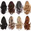 Bybrana Beauty Long Hair Bun Wig PonyTail Matte High Temperature Silk Fiber Claw Clip