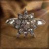 Zircon Five-Pointed Star Ring, Personalized Exaggerated Women'S Fashion Ring, Best-Selling Jewelry