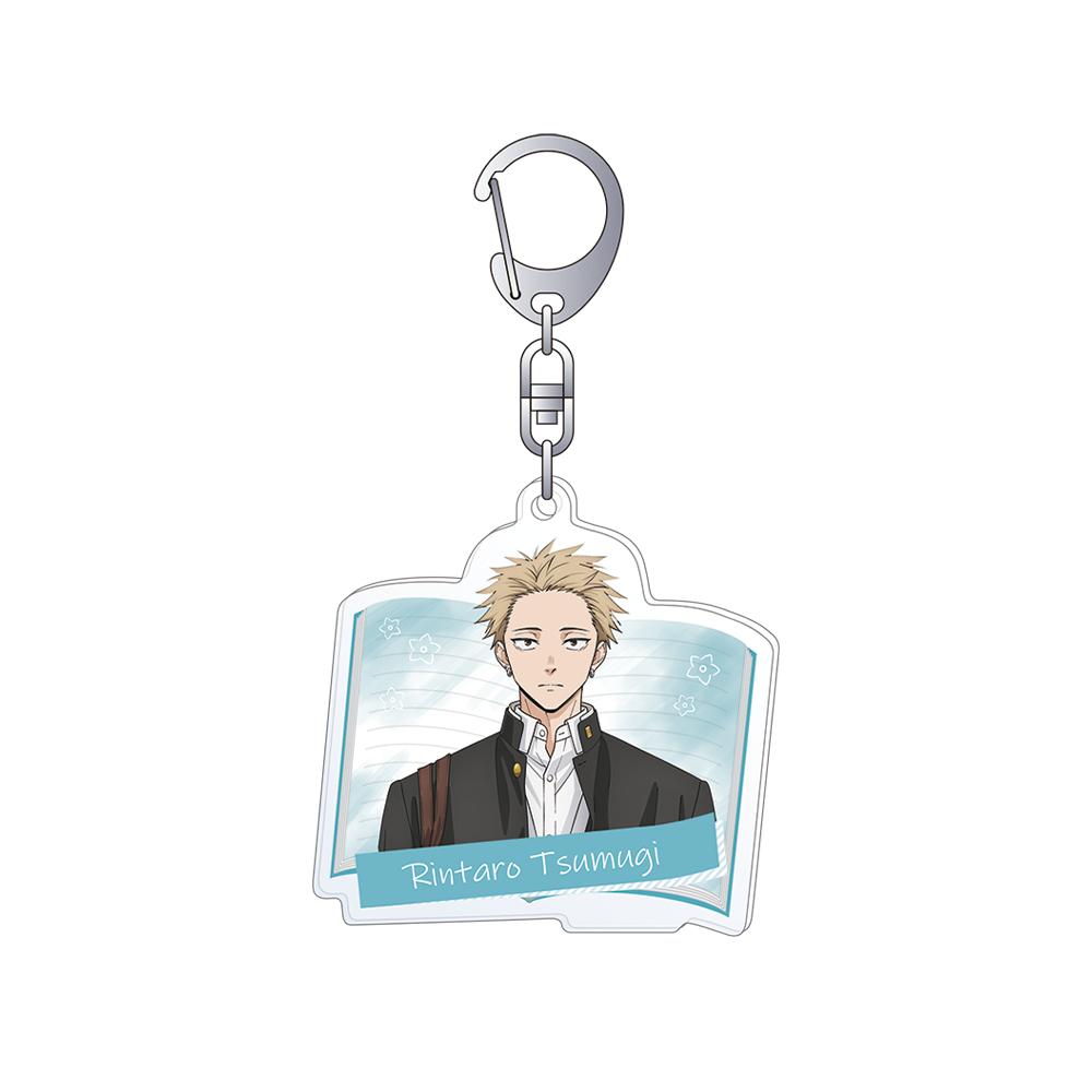The Fragrant Flower Blooms with Dignity Rimtaro Tsumugi Kaoruko Waguri Shohei Usami Official Acrylic Keychain Bag pendant Gifts