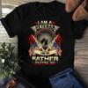 I Am A Veteran Like My Father T-Shirt - Military Pride