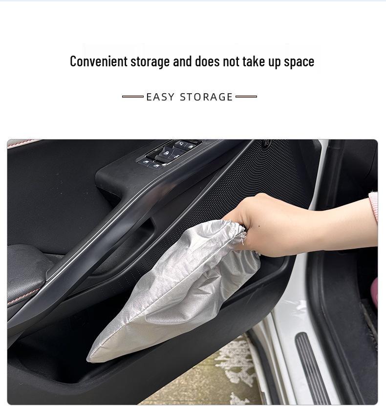2026 Cute Cartoon Car Sunshade - Front Windshield Heat Insulation & Sun Protection
