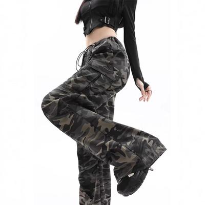 Stylish Multi-style Cargo Pants, Classic Camouflage Print Relaxed Fit Pants with Side Pockets, Comfortable Pants for Casual Outings & Weekends