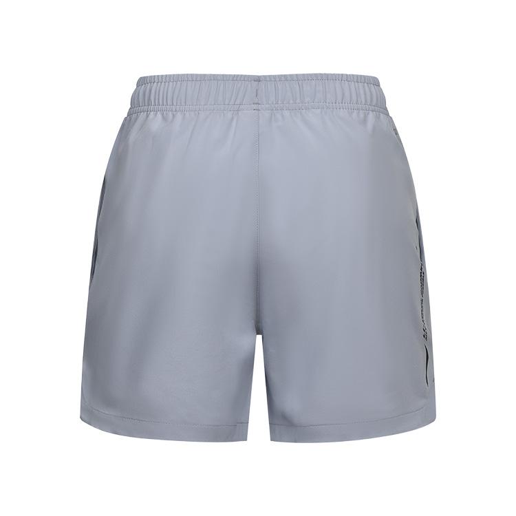 Li Ning Badminton Series Breathable Lightweight Casual Shorts Women Shorts Gray AAPU170-2