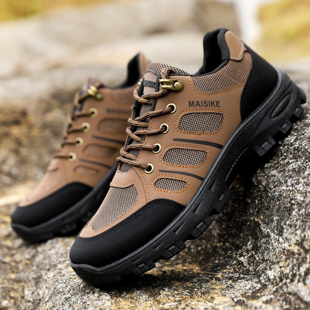 Spring new labor insurance shoes, hiking shoes, outdoor sports leisure, breathable, light and comfortable shoes