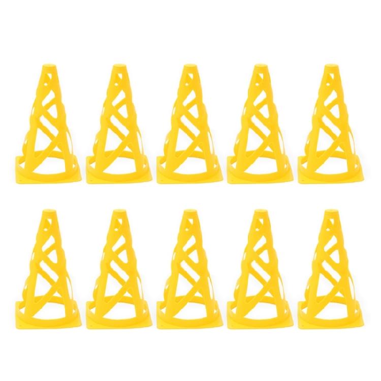 Набор из 10 шт. 23 см конусов-маркеров для футбола, для баскетбола, для игр в помещении и на улице