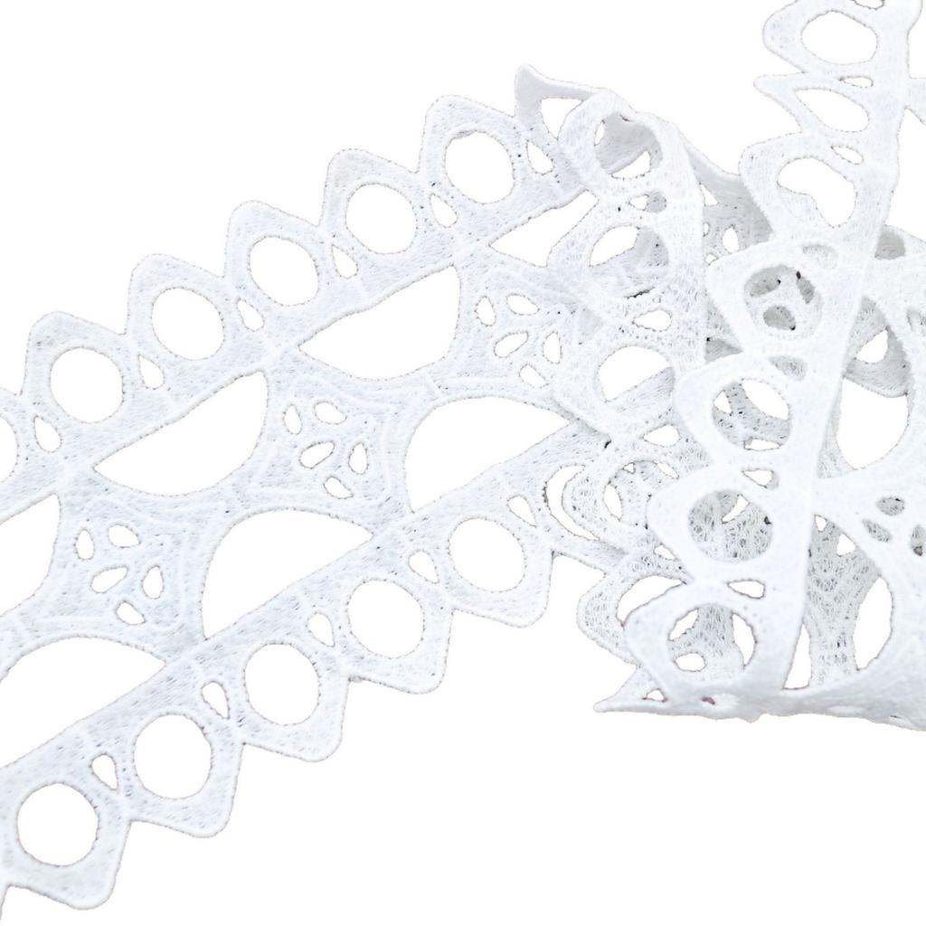 Bilateral Water-Soluble Barcode Lace, Milk Silk Embroidery Diy Accessories, Children'S Dress Lace Clothing Accessories