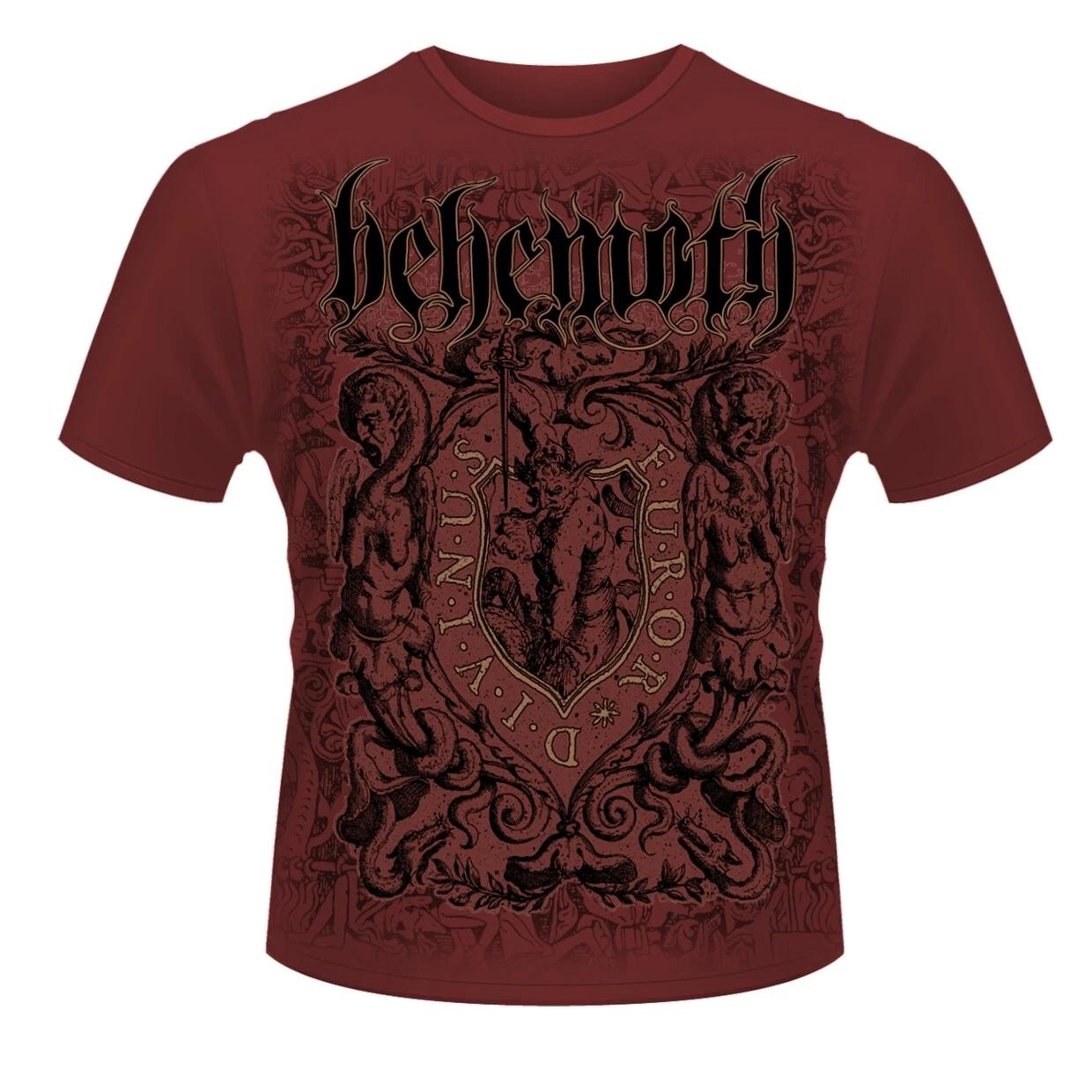 Behemoth  Furor Divinus  Maroon T shirt - NEW S