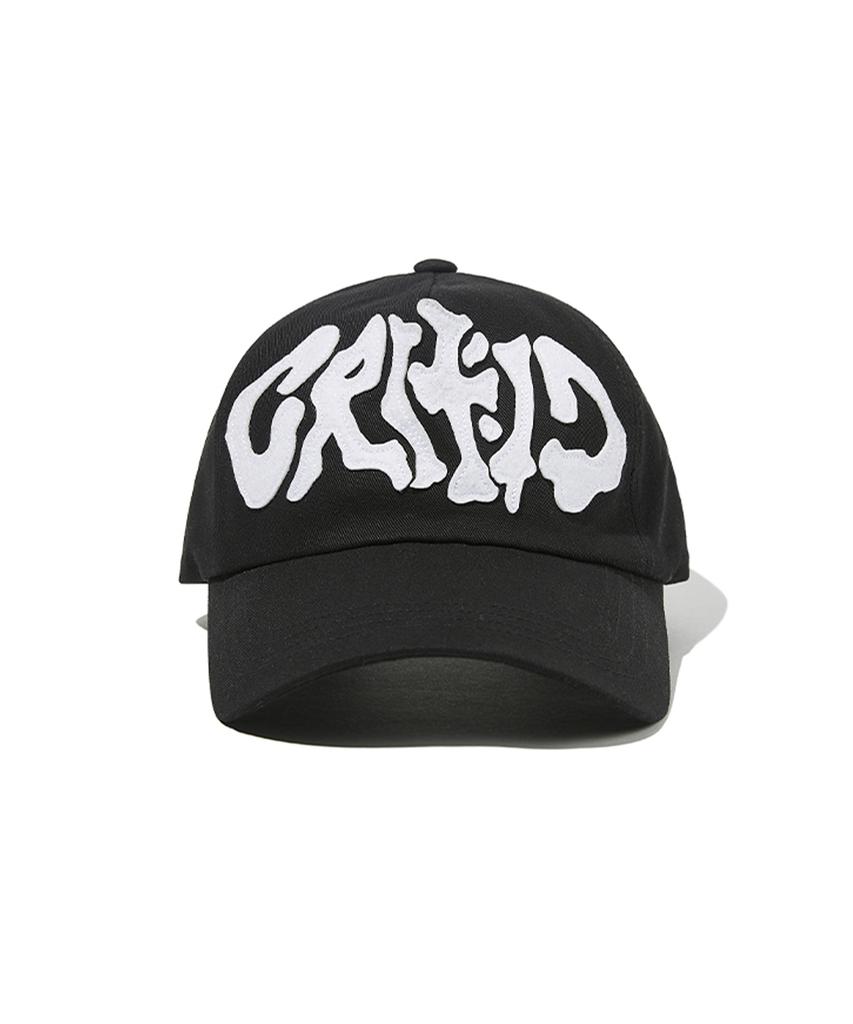 CRITIC Goth Logo 5P Cap Black