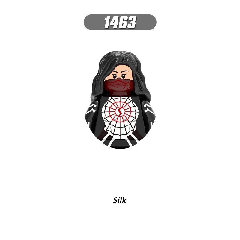 Marvel Building Blocks Mini Action Figures Children's Party Gifts Brick Toy Doctor Strange Spider-Man Kate Bishop