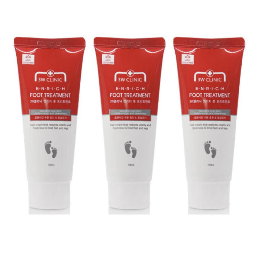 3w Clinic Enrich Fußbehandlung 100ml (3 Optionen)
