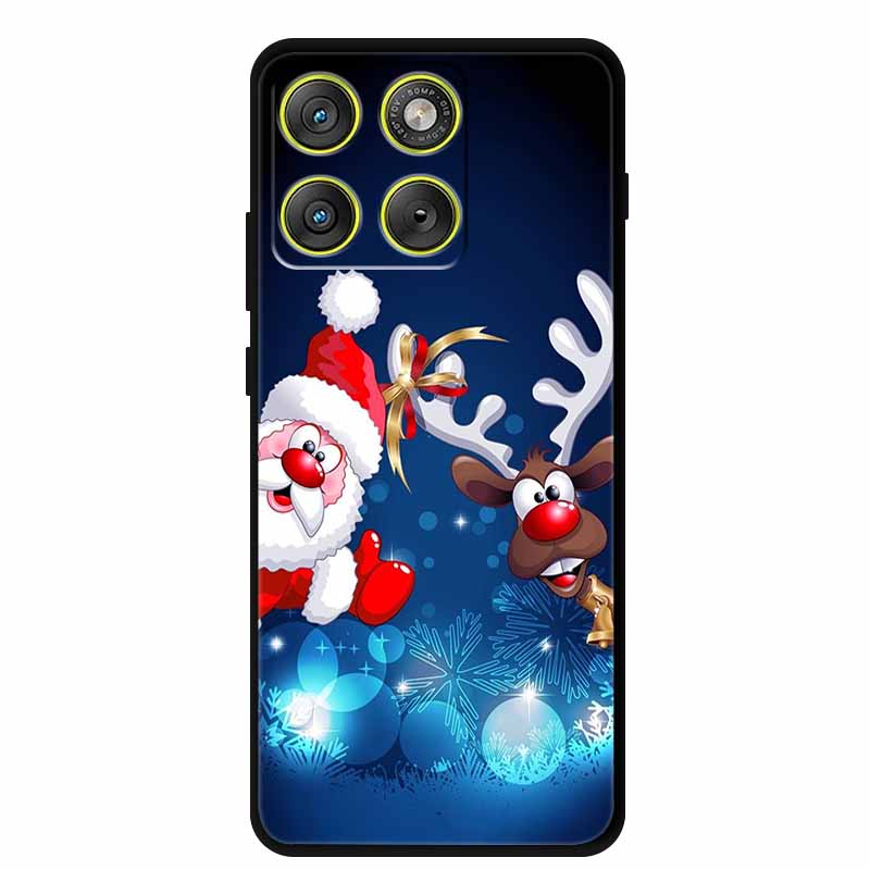 Christmas Phone Cases For Motorola Edge 70 5G Case Silicone Soft Back Cover Christmas Tree for Moto X70 Air 5G Edge70 Back Cover
