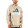 Adidas Sweatshirts Men's Beige Hooded Moderate Regular IJ8584