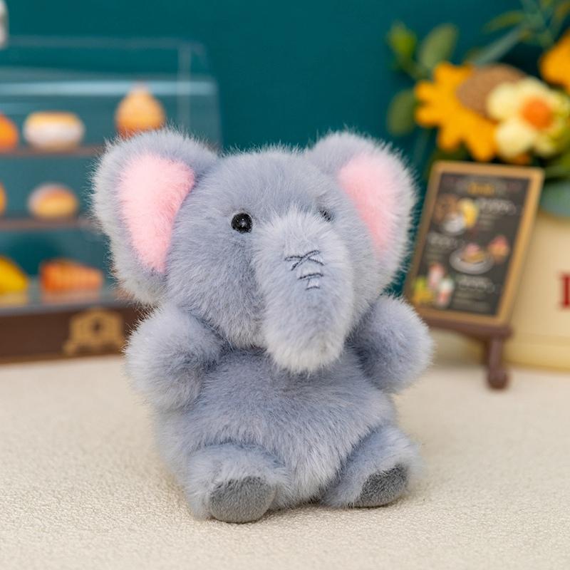 Animal Series Plush Toys 10Cm Cute Stuffed Doll Backpack Pendant Keychain Home Decor Toys Adorably Birthday Surprise Gifts