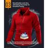 Polar Fleece Jacket for Women, Casual Fleece Jacket, Stand Collar, Thick Cardigan, Sports Outdoor Hoodie, Warm and Thick, Warm and Cozy