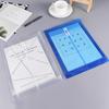 10pcs A4 Clear File Folders File Envelopes Organiser Bags Thickened Clear Visibility Waterproof Protection Keeps Items Safe