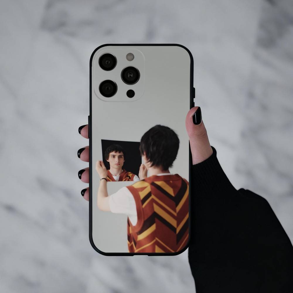 F-Finn W-Wolfhard Actor  Phone Case For iPhone 17pro,16,15,14,13,12,11 Plus,Pro Max,XS,Soft Silicone Black Cover