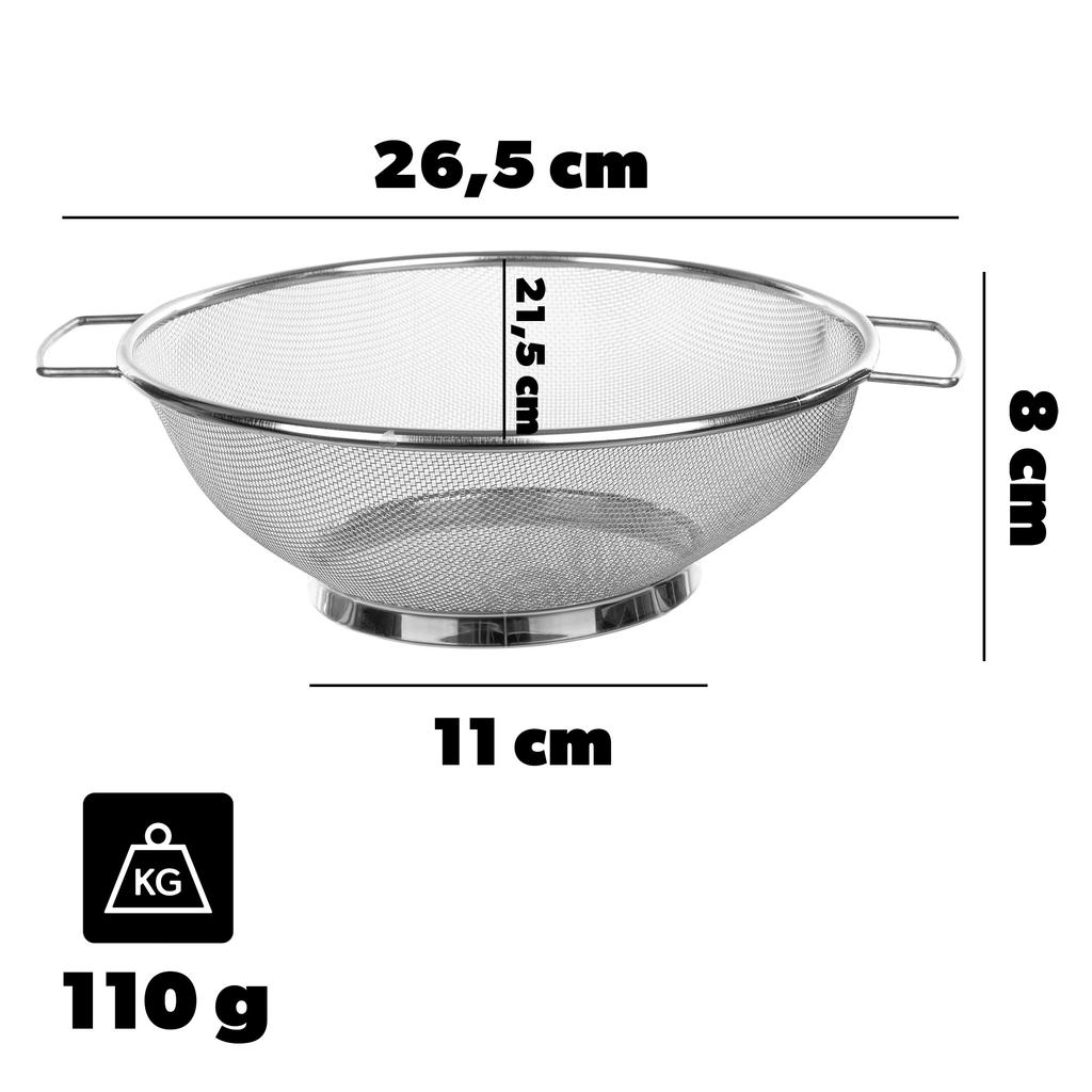 KADAX Sitko Durszlak Cedzak Sito Kuchenne Stalowy Nierdzewny Do Warzyw
