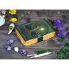 Tree of Life Leather Journal: Grimoire Spell Book with Vintage Lock