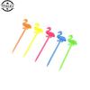 Party Supplies 50 Pcs Flamingo Food Picks Buffet Cupcake Fruit Fork Cake Dessert Salad Sticks Cocktail Toothpick Skewer Decor