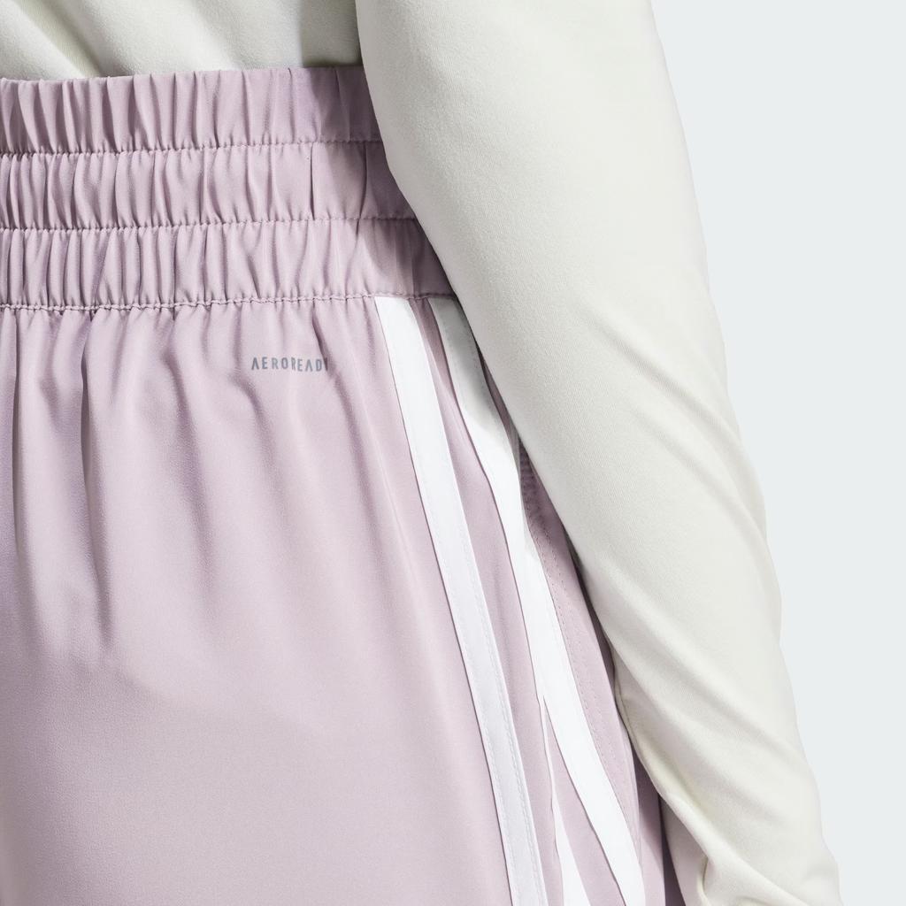 Adidas Train Icons Woven Joggers Women Bottoms Grey Purple IS8069