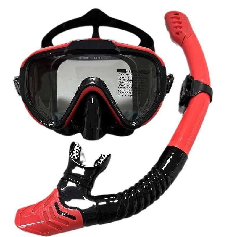 Men's and Women's Same Silicone Diving Goggles Diving Mask Snorkeling Set