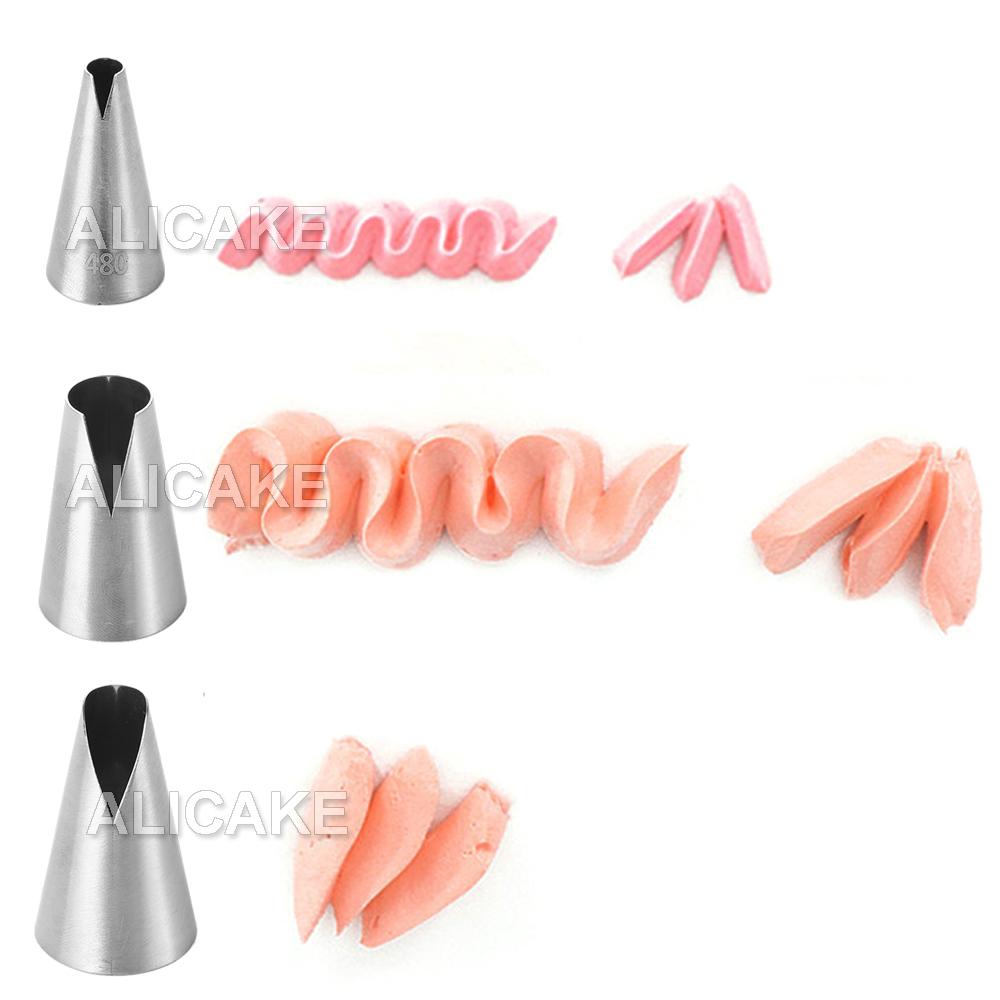 304 Stainless Steel Cake Flower Mouth Dumpling Mouth  Baking Cookies Cake Cake Cream Flower Mouth Decoration Too