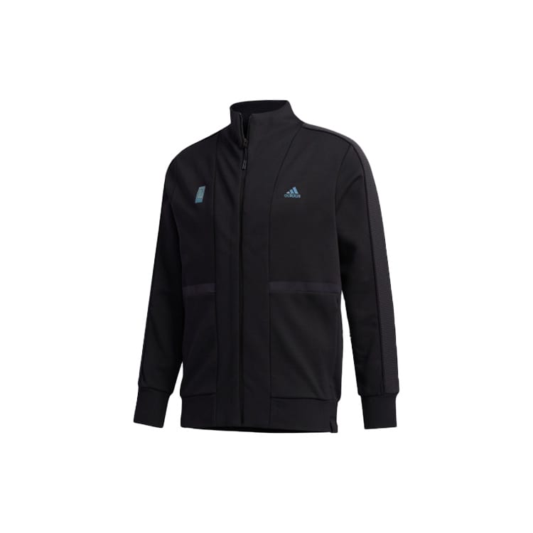 Adidas Jackets Men's Black Hooded Moderate Other FM9344
