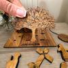 Easter Nativity Wooden Jesus Nativity Scene Desktop Ornament Christ Birth of Jesus Ornaments Religious Decorations for Desk