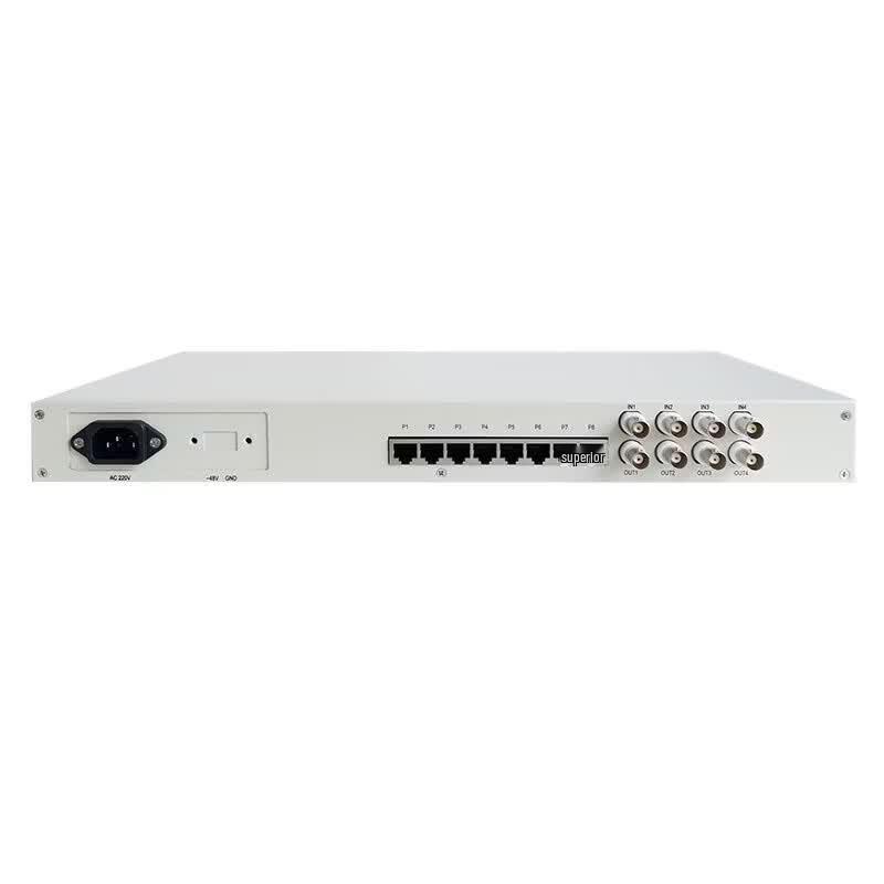 Guotong Weilai GT 4E1-4P4ETH PCM Optical Transceiver