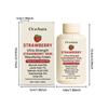 Oceaura Strawberry Body Cream Gentle Moisturizing Lightweight Non-greasy Improve Skin Texture Enhance Smoothness Soft Body Care