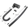 Black Aluminum Alloy Reservior Oil Catch Can Tank with Radiator Hose for BMW N54 335i 135i E90 E92 E82 2006-2010