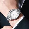 Square Sports Calendar Steel Strap Watch Men'S Quartz Watch Supply