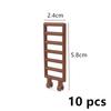 DIY Building Blocks Wall Figures Thicks Bricks 1+2 1x2 1x3 1x4  L Dots Educational Creative Toys 98283 15533 6020 For Children